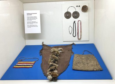 Display of historical items