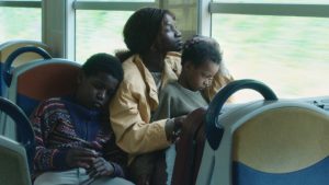 IRIS NRC Wisconsin Film Festival showing mother with kids