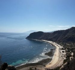 Arial view of the Coast