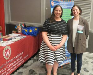 Assistant Director of IRIS NRC, Essie Lenchner met with UW alumna Irene Ann Resenly.