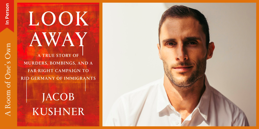 Look Away Book Cover with image of Book Author Jacob Kushner