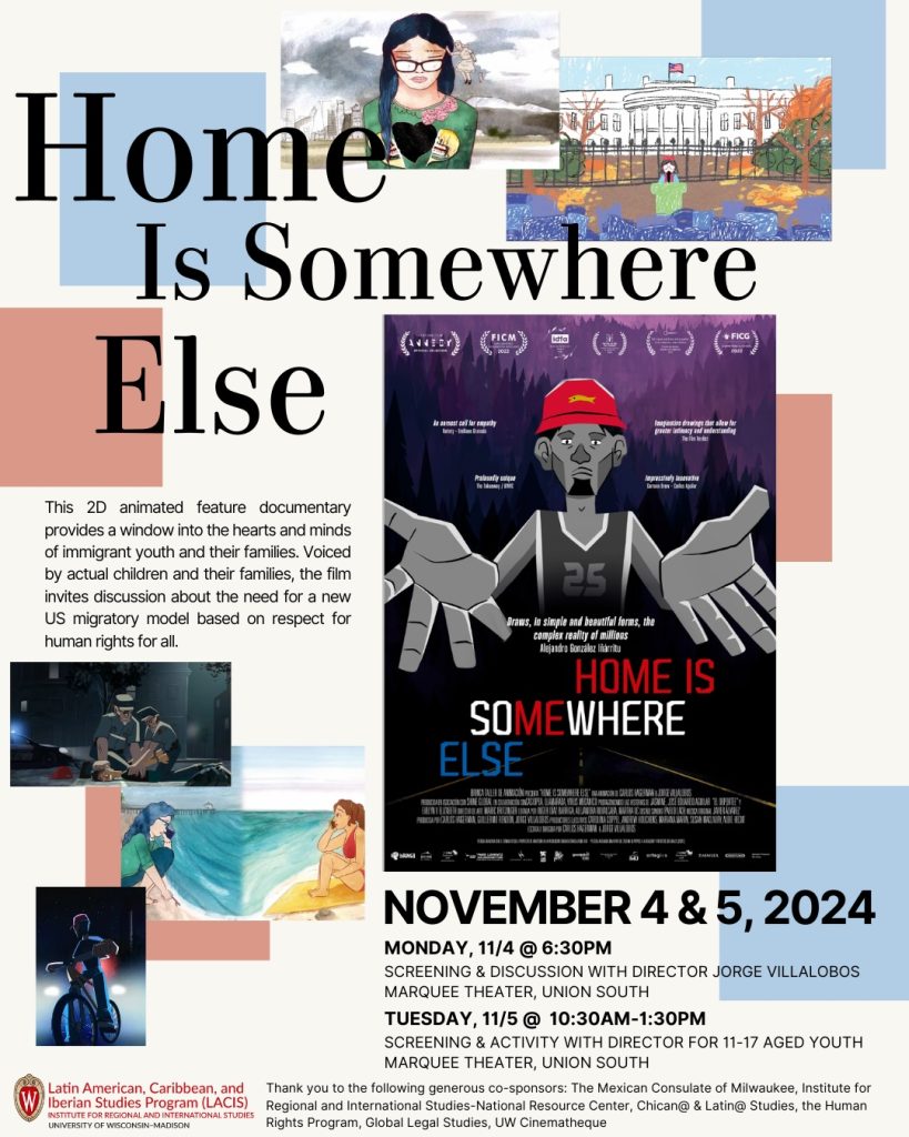 Home is Somewhere Else Movie Poster November 4&5. 2024