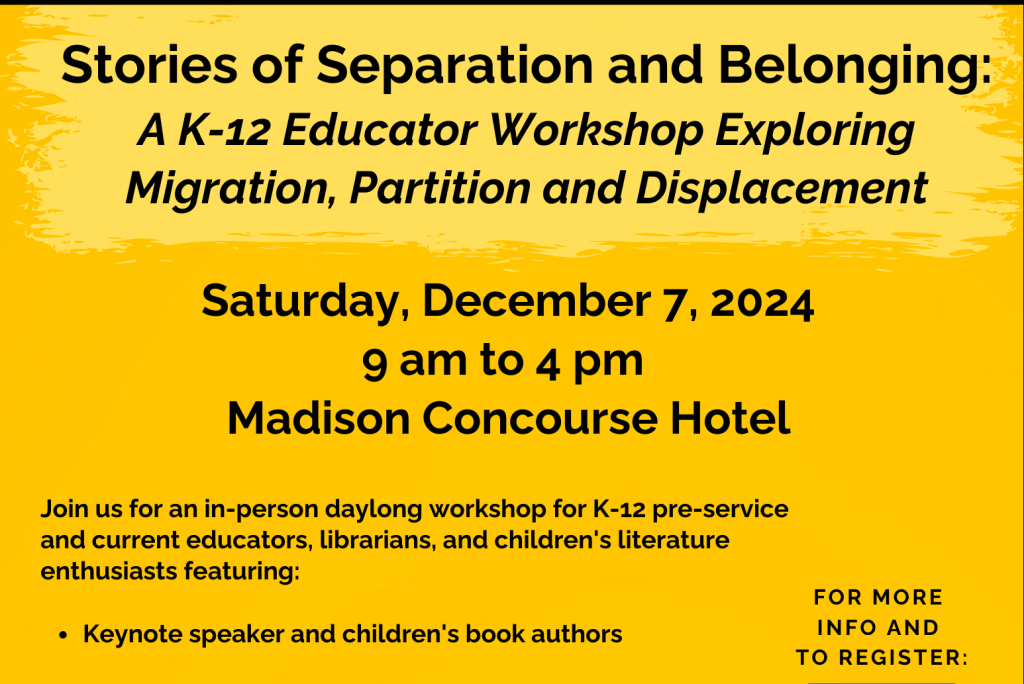Stories of Separation and Belonging: Exploring Migration, Partition and Displacement
