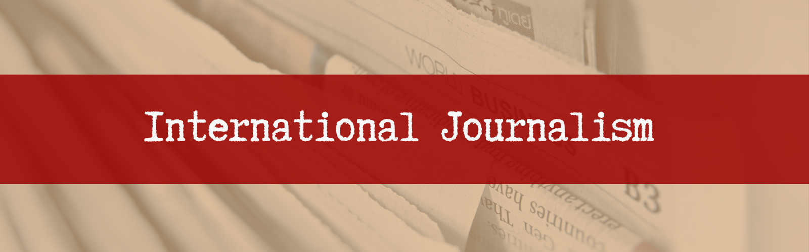 International Journalism
