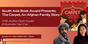 South Asia Book Award Presents: The Carpet, An Afghan Family Story