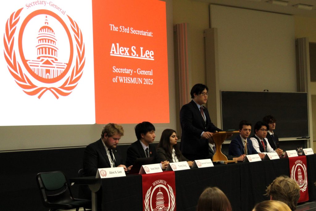 Presenters at Wisconsin High School Model United Nations Conference