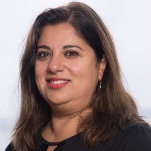 Headshot of Professor Nevine El Nossery with white background