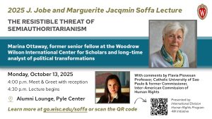 The 2025 J. Jobe Soffa and Marguerite Jacqmin Soffa Lecture
