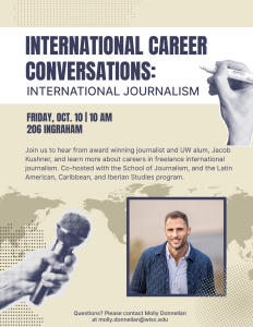 International Career Conversations: Jacob Kushner