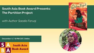 South Asia Book Award Presents: The Partition Project