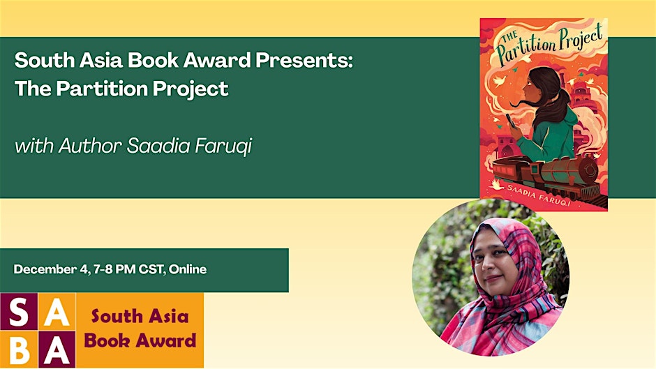 South Asia Book Award Presents: The Partition Project