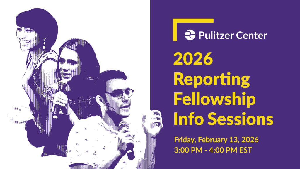 Event Graphic: 2026 Reporting Fellowship Info Sessions