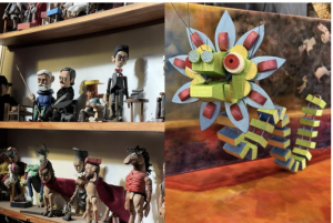 Image of colorful puppets